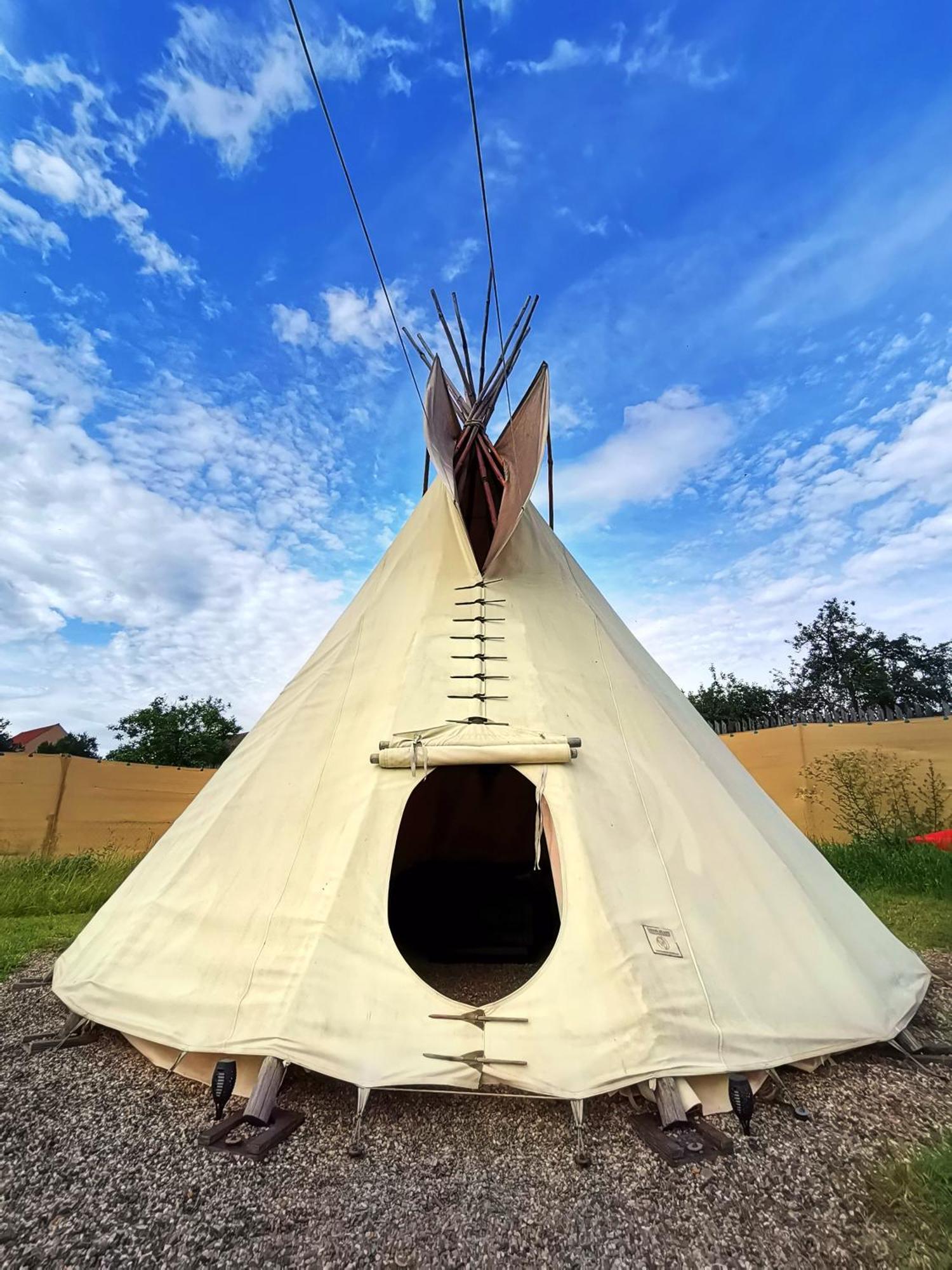 Teepee Camp Lounky Hotel Chodouny Exterior photo